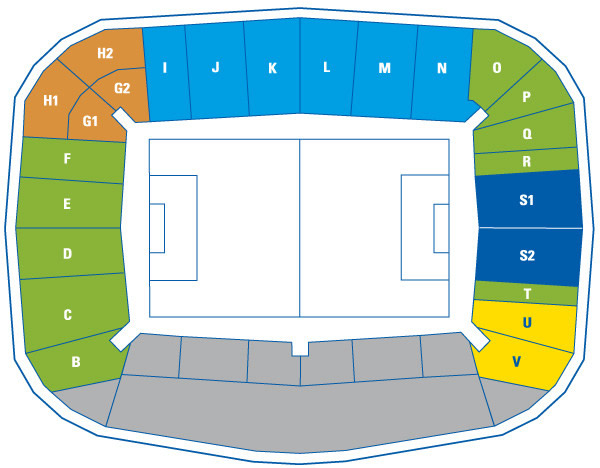 Wirsol Rhein Neckar Arena, Sinsheim, Germany, Sinsheim, Germany Seating Plan